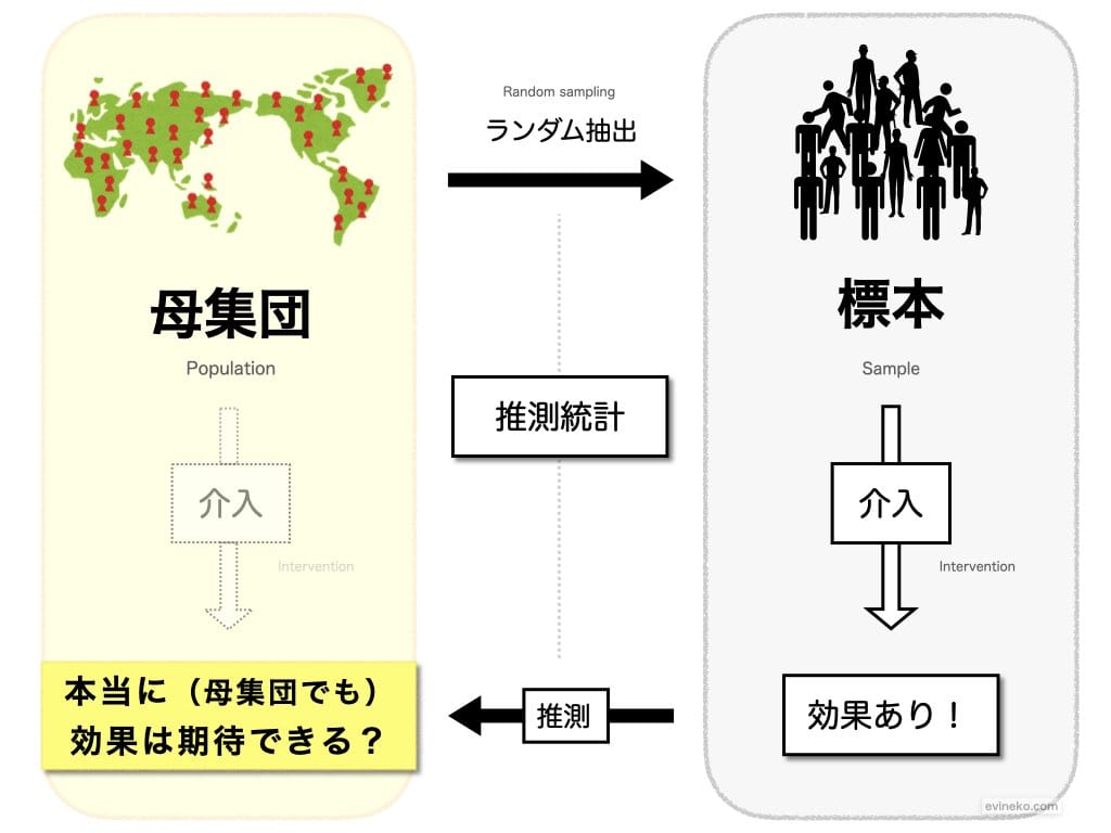 解説】「統計学的に有意」とは何か？｜P値の意味とその限界－エビカツ横丁